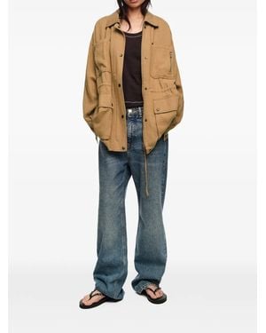 Bimba Y Lola Patch-Pocket Jacket - Blue