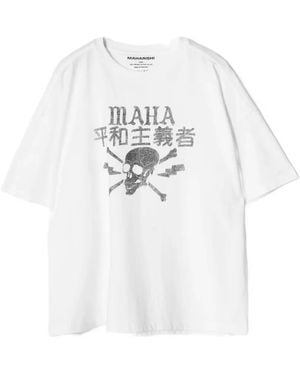 Maharishi 7769 Graphic-Print T-Shirt - White