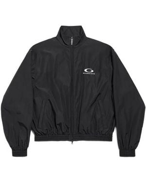 Balenciaga Stand Collar Jacket - Black