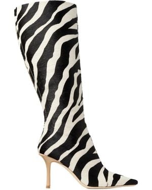 Jimmy Choo 85Mm X Conner Ives Gloria Knee-High Boots - Black