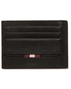 Bally Grained Leather Cardholder - Black