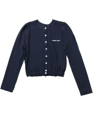 ShuShu/Tong Cropped Cardigan - ブルー