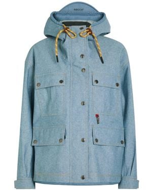 Moncler Grenoble Beziers Multi-Pocket Jacket - Blue