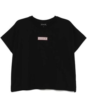 SPORT b. by agnès b. ロゴ Tシャツ - ブラック