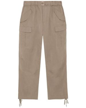 Jonathan Simkhai Garrett Wide-Leg Cargo Pants - Natural
