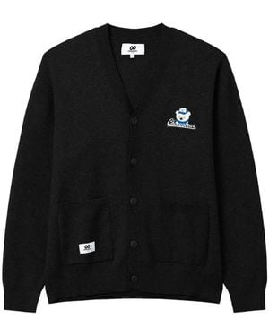 Chocoolate Chocoobear Patch Cardigan - Black