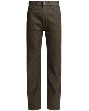 7 For All Mankind Easy Straight Straight-Leg Jeans - Grey