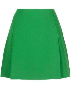 Elie Saab シルク ミニスカート - グリーン