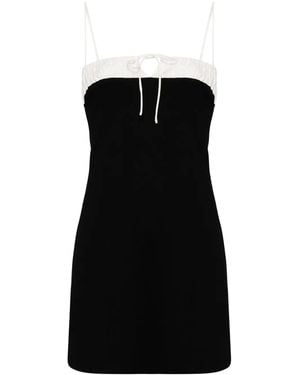 Reformation ブラック ミニ ワンピース レディース Reformation ワンピース | オンラインセールは最大70