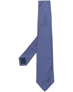Polo Ralph Lauren Polka Dot Embroidered Silk Tie - Purple