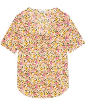 Zadig & Voltaire Top Met Korte Mouwen - Wit