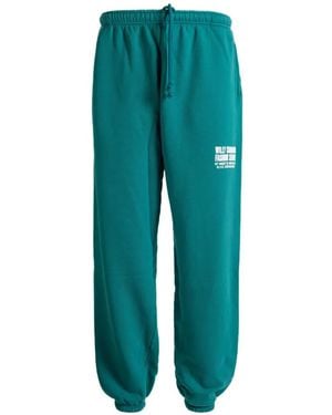 Willy Chavarria Pantalon De Jogging À Logo Imprimé - Green