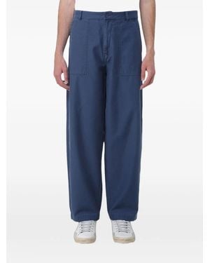 Blauer Wide-Leg Cotton Pants - Blue