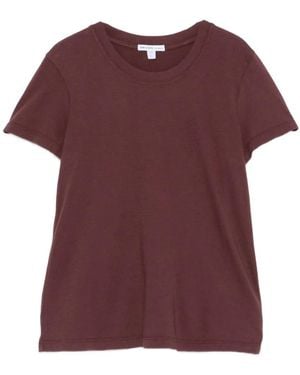 James Perse Short-Sleeve Crew-Neck T-Shirt - Purple