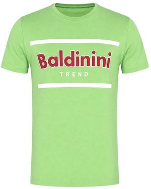 Baldinini Logo-Print T-Shirt - Green