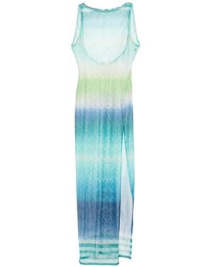 Missoni Printed Midi Dress - Blue