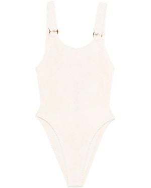 Hunza G Domino Swimsuit - White