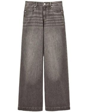 Ba&sh Pantalones anchos Yusc - Gris