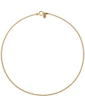 Burberry Shield Lock Necklace - Natural