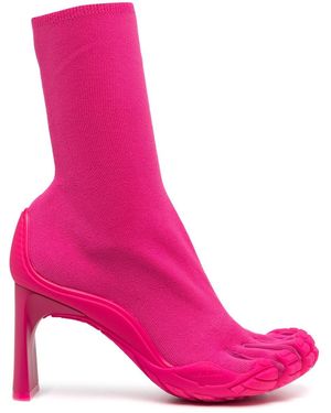 Balenciaga Split-toe Pull-on Booties - Pink