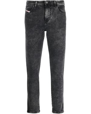 DIESEL Babhila Mid-Rise Skinny Jeans - Grey