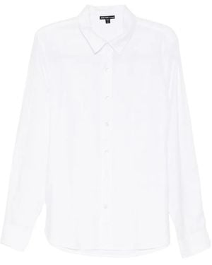 James Perse Chemise En Lin - White