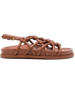 Agl Attilio Giusti Leombruni Knots Sandals - Brown