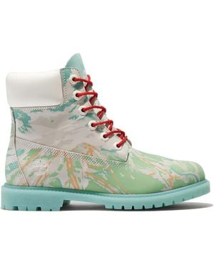 Timberland Ski School 6 Inch Nubuck" Boots - Green