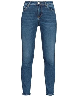 Pinko Sabrina Cotton-Blend Jeans - Blue