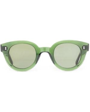 Cubitts Montague Zonnebril Met Rond Montuur - Groen