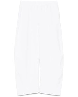 JNBY Drawstring Tapered Trousers - White