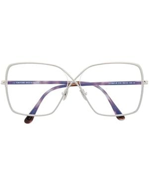 Tom Ford Occhiali Squadrati - Marrone