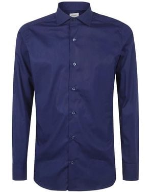 Tintoria Mattei 954 Buttoned Shirt - Blue