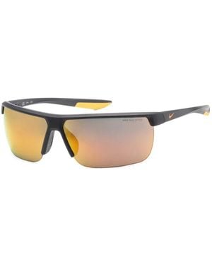 Nike Thunderstorm Rectangle-Frame Sunglasses - Black