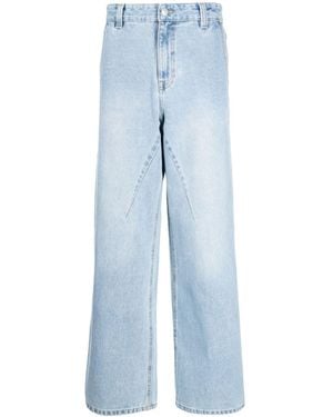 CROQUIS Mid-rise Straight-leg Jeans - Blue