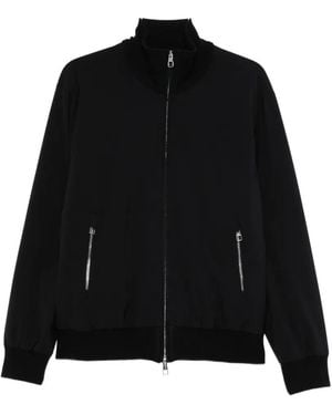 Montecore Zip-Up Bomber Jacket - Black