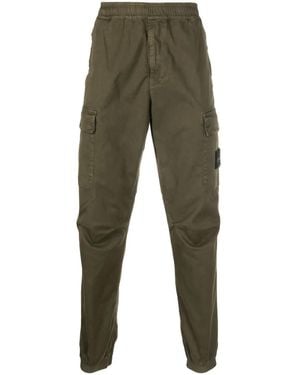 Stone Island コンパスモチーフ カーゴパンツ - グリーン