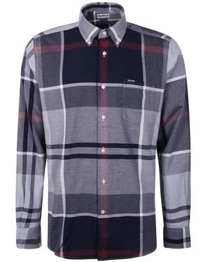 Barbour Dunoon Check-Pattern Shirt - Blue