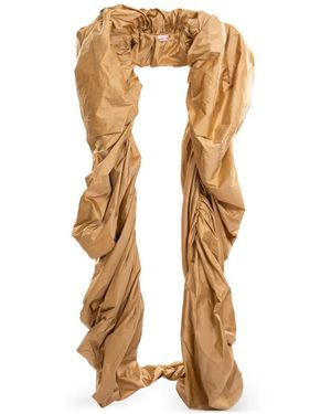 Saiid Kobeisy Taffeta Cape - Metallic
