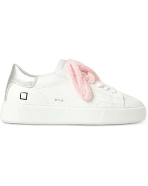 Date Baskets Sphere En Cuir - White
