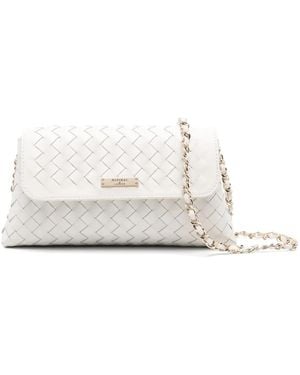 Aspinal of London Sunrise Sunset Cross Body Bag - White