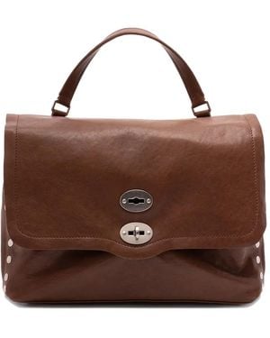 Zanellato Medium Postina Shoulder Bag - Brown