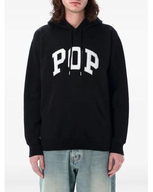 Pop Trading Co. Cotton Hoodie - Black