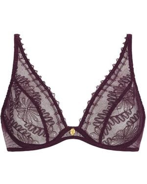 Aubade Sujetador Mystery Of Love De Encaje - Morado