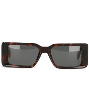 Off-White c/o Virgil Abloh Havana スクエアフレーム サングラス - グレー