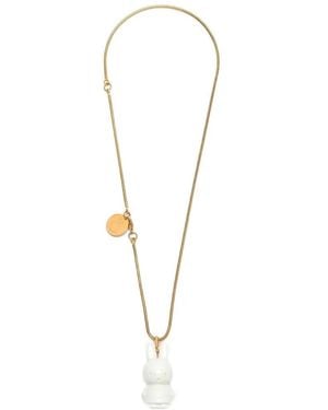 Andres Gallardo X Miffy Pendant Necklace - White