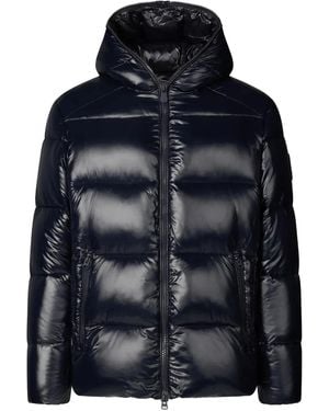 Save The Duck Hooded Puffer Jacket - Black