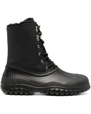 Gcds Botas de nieve con monograma - Negro