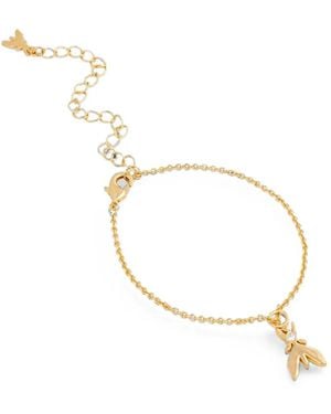 Patrizia Pepe Pulsera Con Detalles De Cristal Y Mosca - Metálico