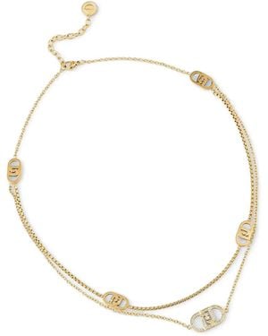 Liu Jo Logo-Embellishment Necklaces - Metallic